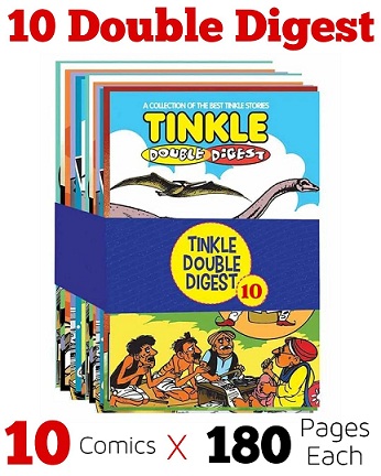 Tinkle Comics - Double Digest - Pack Of 10