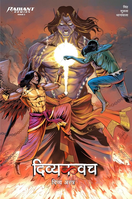 Divyakawach 2 - Hindi Main Cover - Radiant Comics