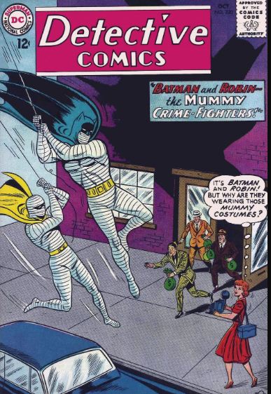 Batman And Robin - The Mummy Crime fighters - Detective Comics