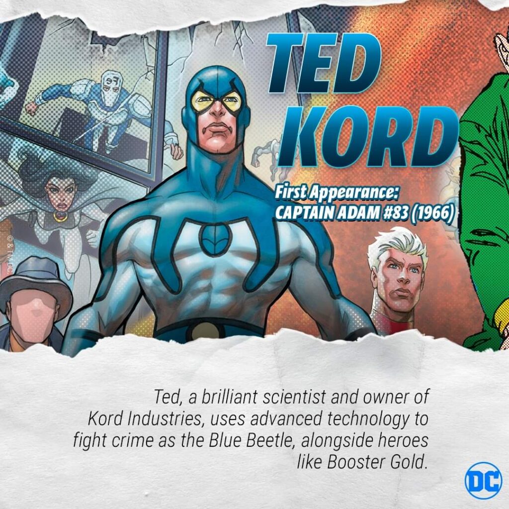 Ted Cord - Blue Beetle Trivia - DC Comics