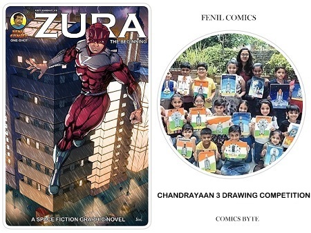 Fenil Comics - Chandryaan 3 - Drawing Competition With Kids