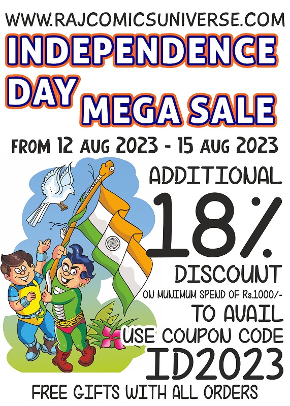 Independence Day Sale - Raj Comics By Sanjay Gupta