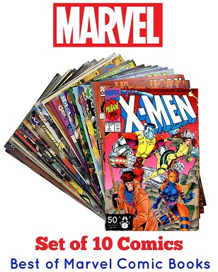 Marvel Comics | Best of Marvel Comics | Pack of 10 Comics