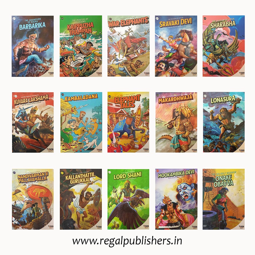 Regal Publishers - Gods, Folktales and Other Tiger Comics