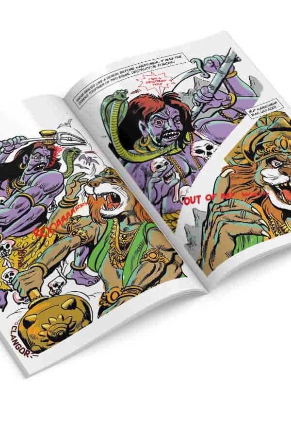 "Sharaba Artwork - Tiger Comics" 