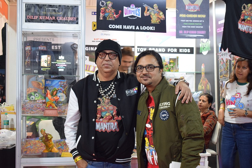 Delhi Comic Con 2022 - Shri Dilip Chaubey And Mainak Banerjee