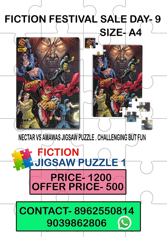 Fiction Comics Jigsaw Puzzle Set
