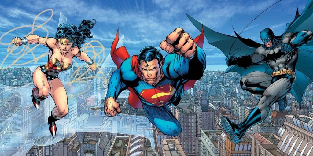 Superman - Batman - Wonder Woman - DC Trinity By Jim Lee