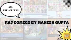 राज कॉमिक्स बाय मनीष गुप्ता द्वारा नए कॉमिक्स, प्रोडक्ट्स और प्री-ऑर्डर (Raj Comics By Manish Gupta New Comics, Products and Pre-Orders)