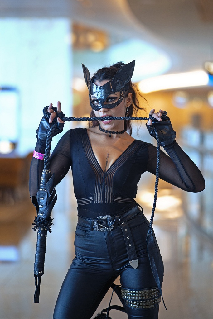 Comic Con India - Catwoman Cosplay