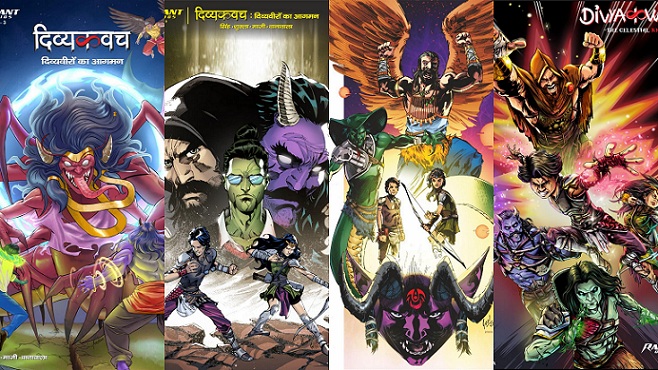 Divyakawach - Radiant Comics - The Celestial Knight
