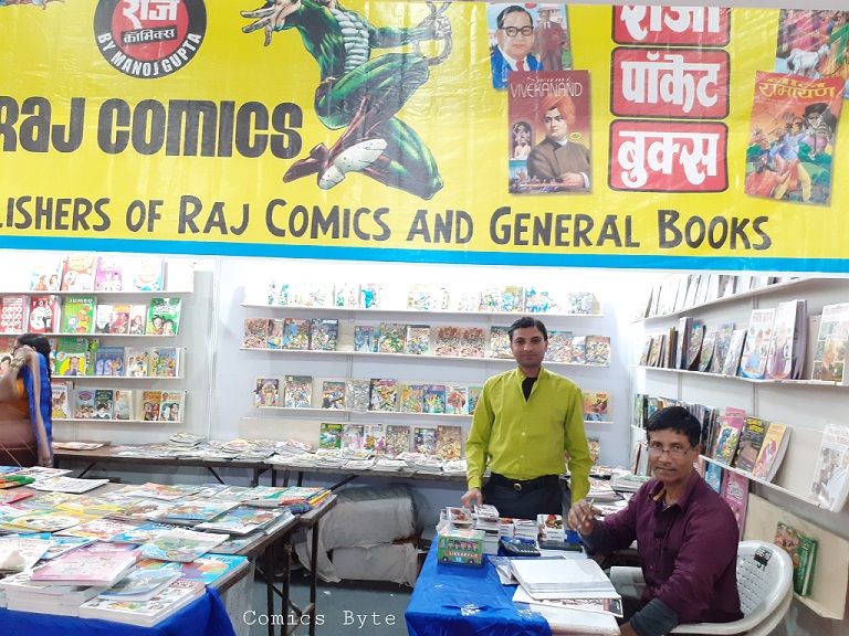 Pune Book Fair 2023 - Raj Comics Booth