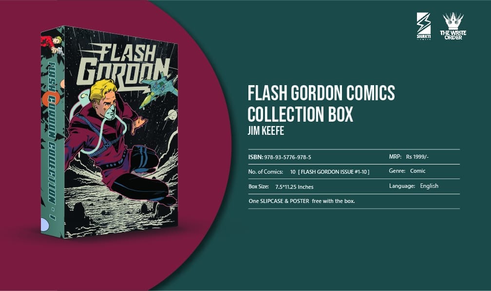 Flash Gordon Comics Collection Box - Shakti Comics