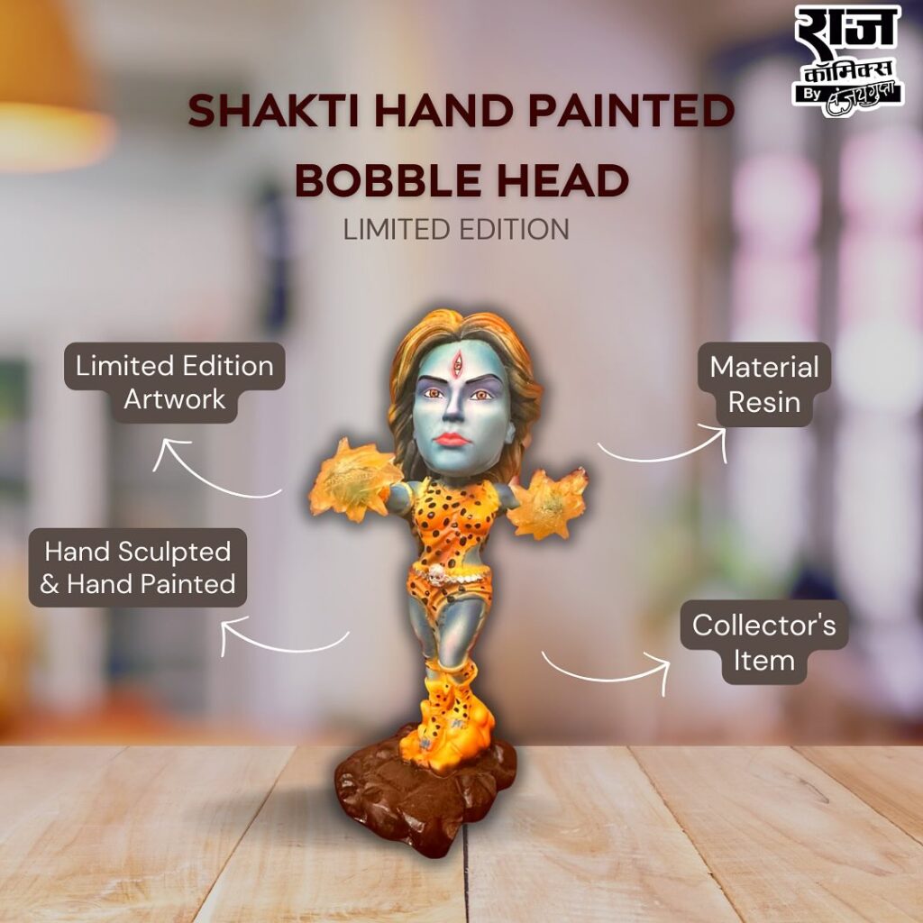 Shakti - Bobble Head - Raj Comics By Sanjay Gupta