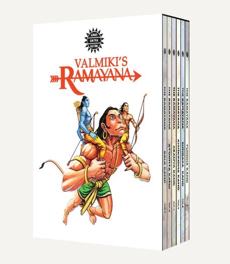 Valmiki's Ramayana - Amar Chitra Katha Studio - Box Set
