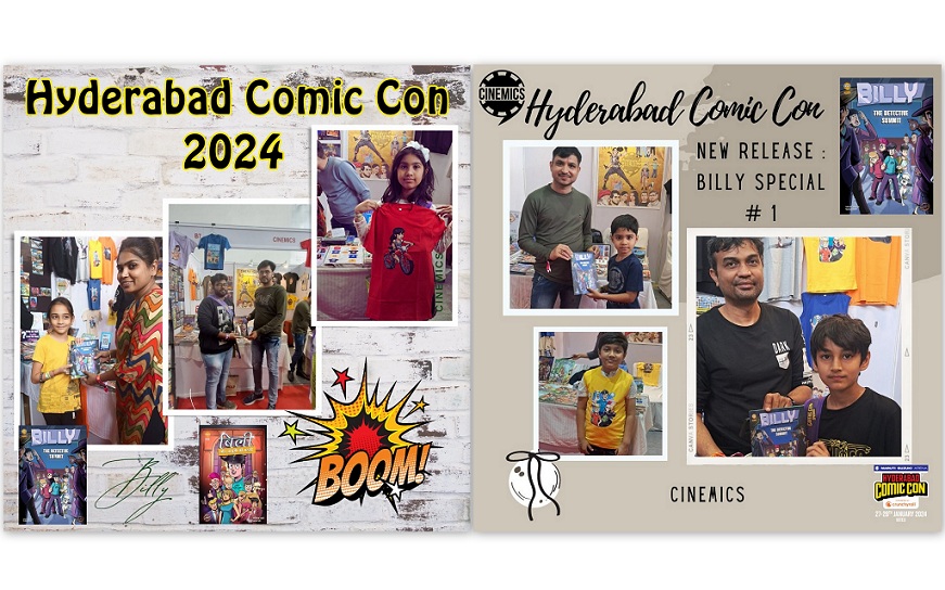 Hyderabad Comic Con 2024 - Cinemics