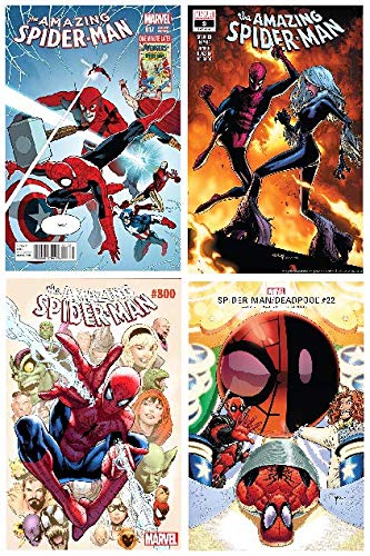 Set of 5 Spiderman Comics by Marvel Comics 