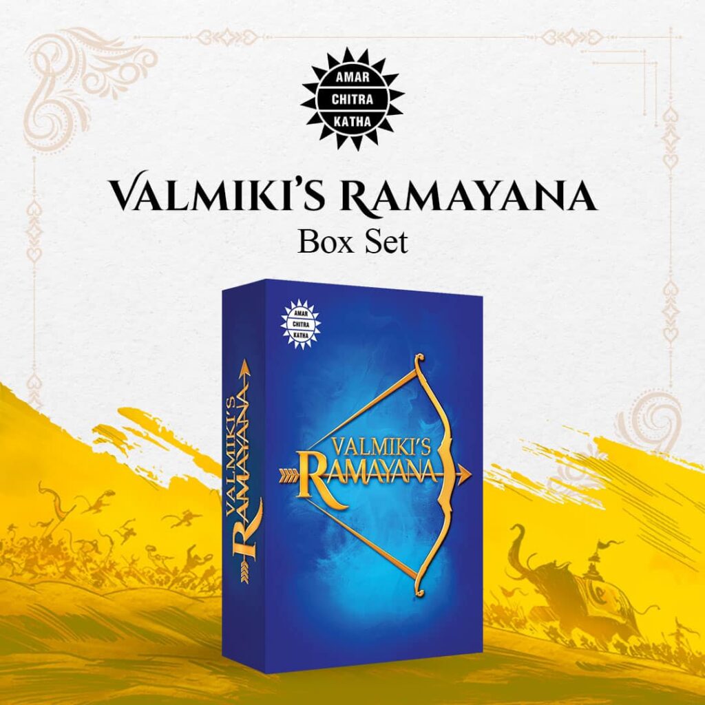 Amar Chitra Katha - Valmiki's Ramayana - Box Set