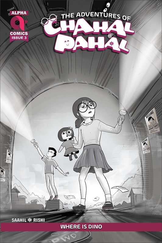 "Chahal Pahal - Where Is Dino - Alpha Comics" 