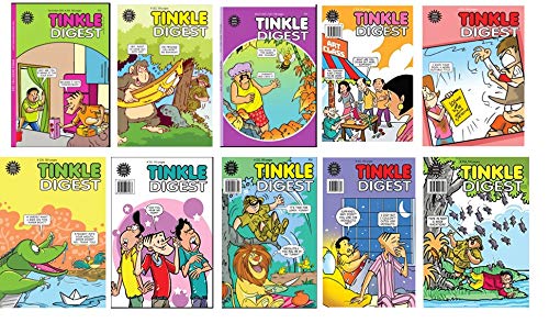 Best of Tinkle Single Digest Comic Books in English - Assorted Collection