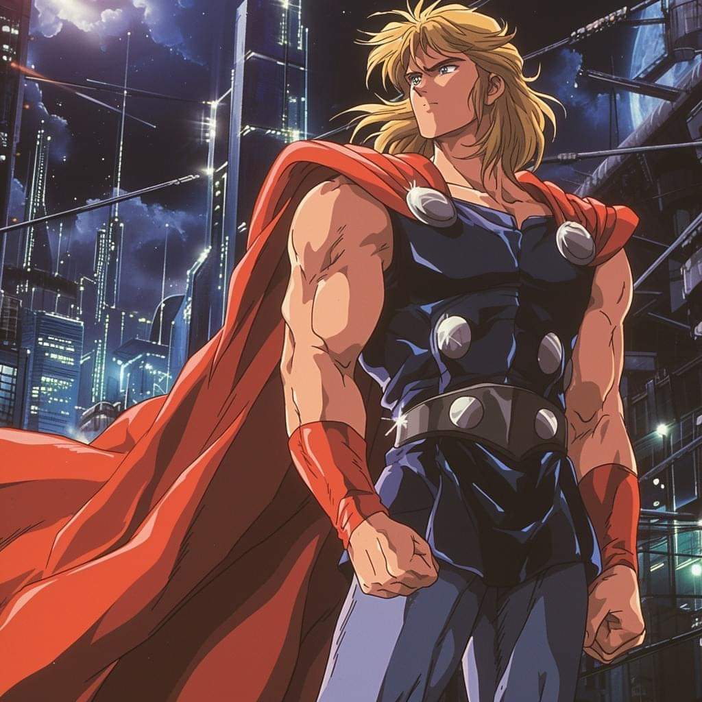 Marvel Avengers Anime - Thor