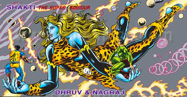 Shakti, Nagraj And Super Commando Dhruv - Kaliyug - Raj Comics