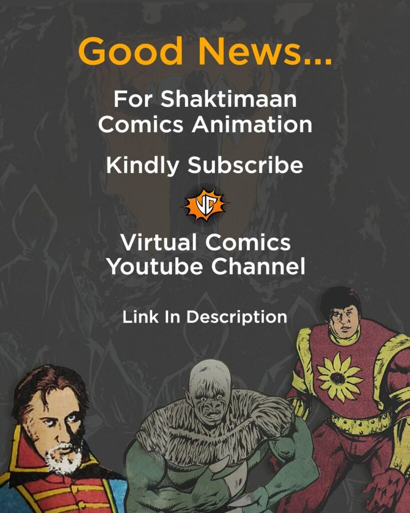 Shaktimaan Virtual Comics - YouTube Channel