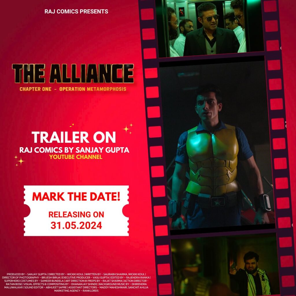 The Alliance - Project Metamorphosis Part 1 - Raj Comics By Sanjay Gupta