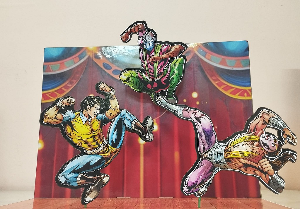 Balcharitra - 3D Standee - Super Commando Dhruva - Raj Comics By Manish Gupta