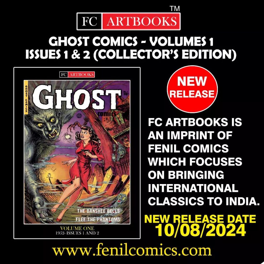 Ghost Comics Volume 1 - FC Artbooks - Fenil Comics - Collectors Edition