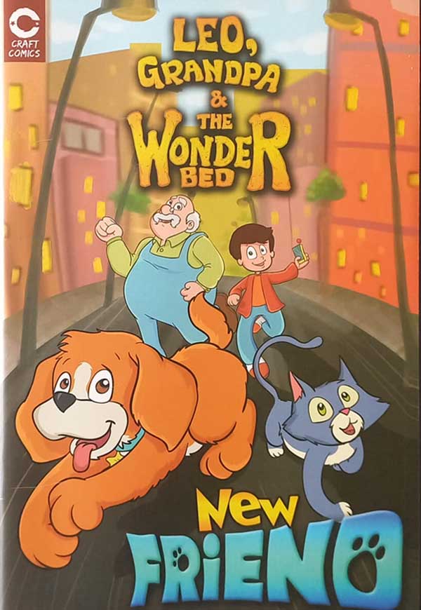 "LEO GRANDPA AND THE WONDER BED - NEW FRIEND" 