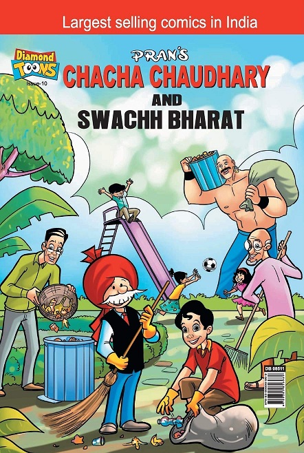 Pran's - Chacha Chaudhary & Swatchh Bharat