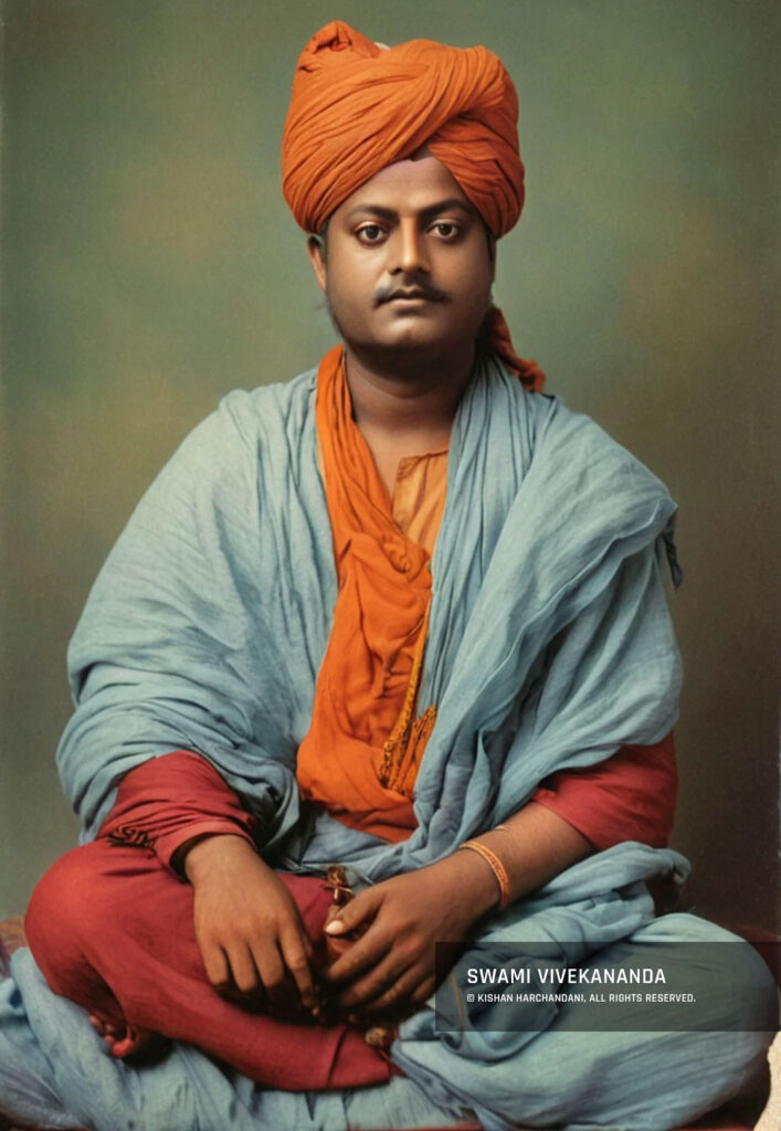 "Swami Vivekanand - Freedom Fighters - Enhanced By Kishan Harchandani" 