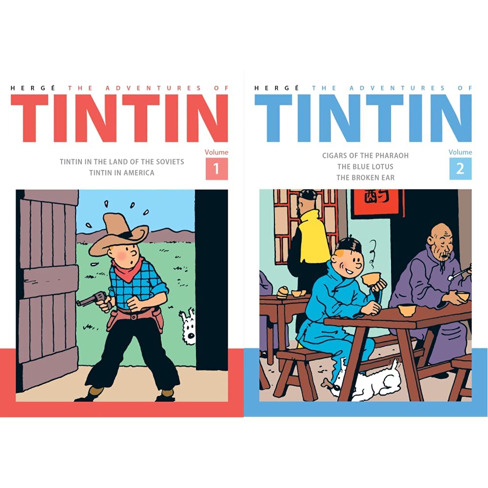 The Adventures of Tintin Volume 1 & Volume 2