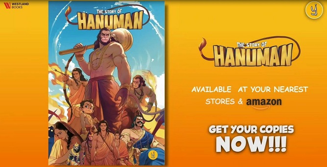 The Story Of Hanuman Comics - Pratilipi Comics