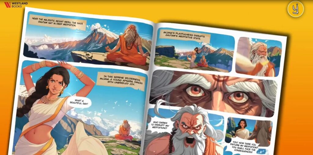 The Story of Hanuman - Pages