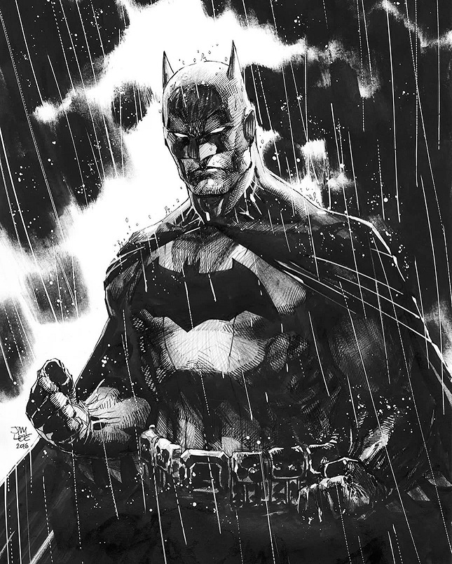 Batman Sketch By Jim Lee