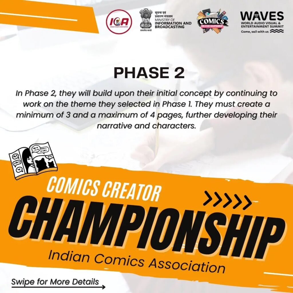 Comics Creator Championship - Indian Comics Association - Competition Details