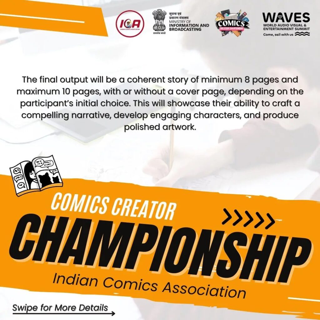 Comics Creator Championship - Indian Comics Association - Competition Details