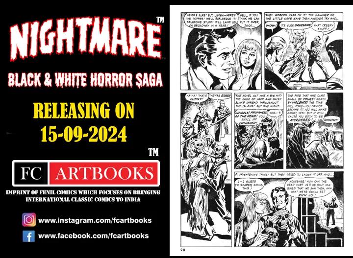 NIGHTMARE-COLLECTOR EDITION - Black & White Horror Saga