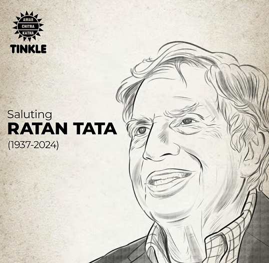 "Ratan Tata - Tinkle And Amar Chitra Katha"