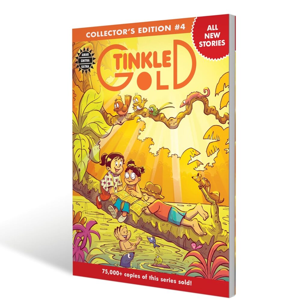 Tinkle Gold 4 - Classic Indian Comics for Kids - Comics Collection