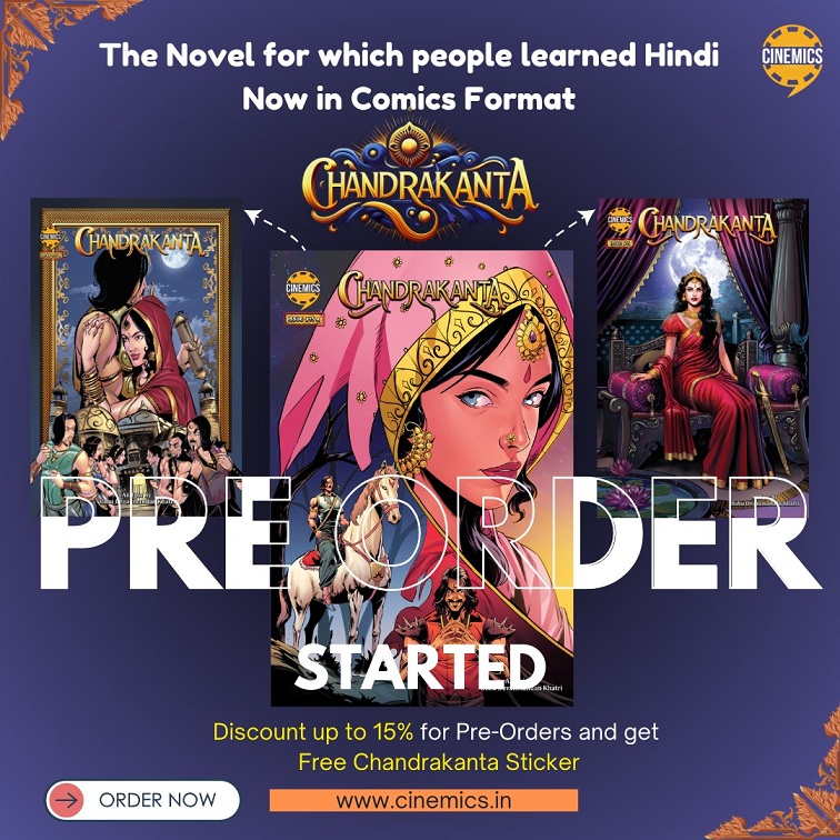 Chandrakanta Comics - English - Cinemics