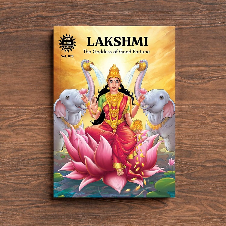 Lakshmi - The Goddess of Good Fortune - Amar Chitra Katha 