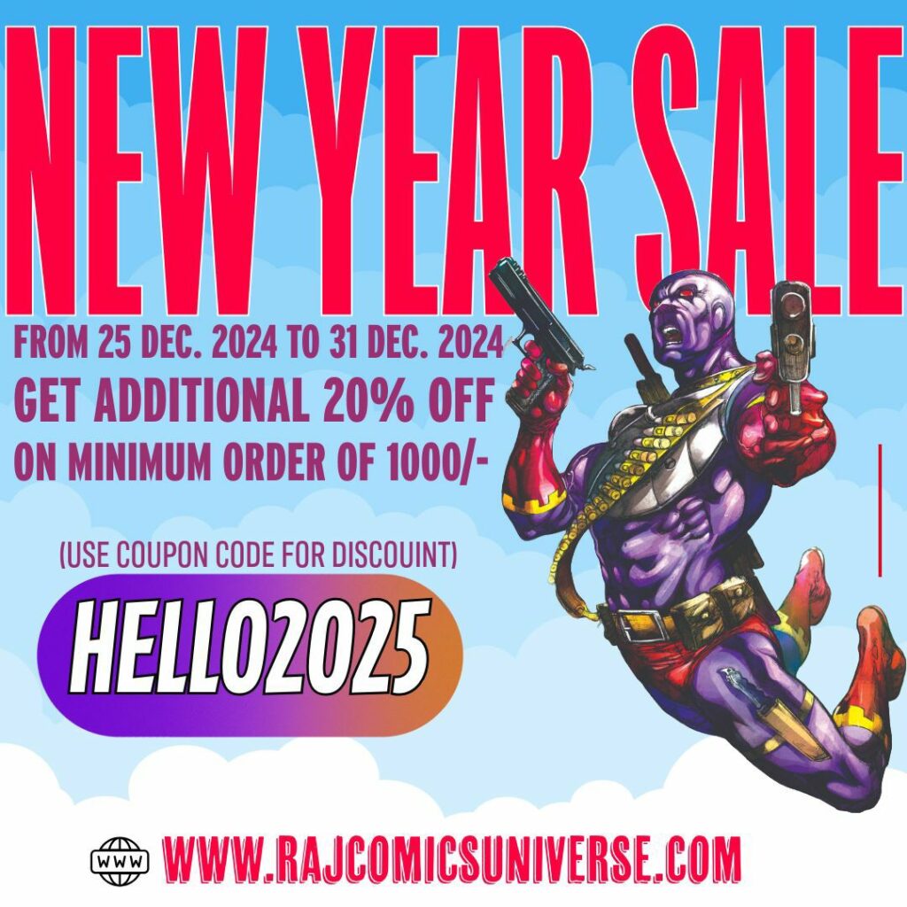 New Year Sale - Raj Comics By Sanjay Gupta