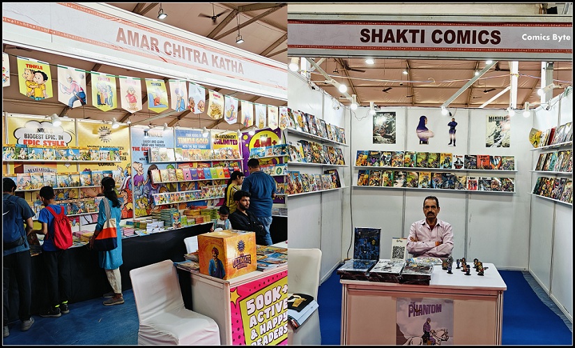 Pune Book Festival - Amar Chitra Katha & Shakti Comics