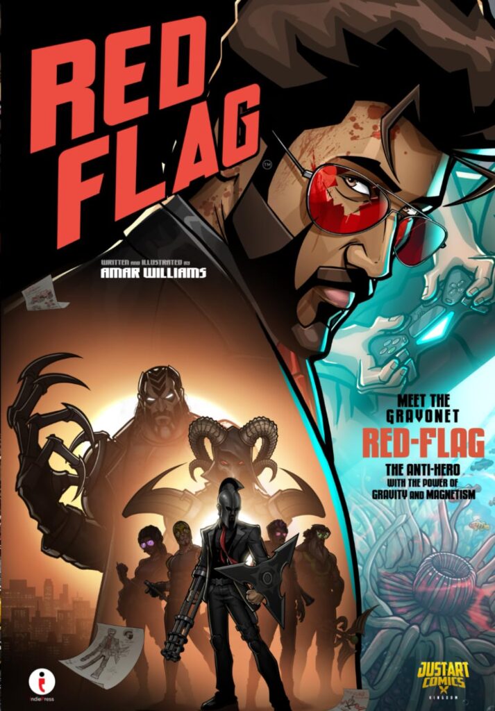 Red Flag - Justart Comics - Indie Press - Cover