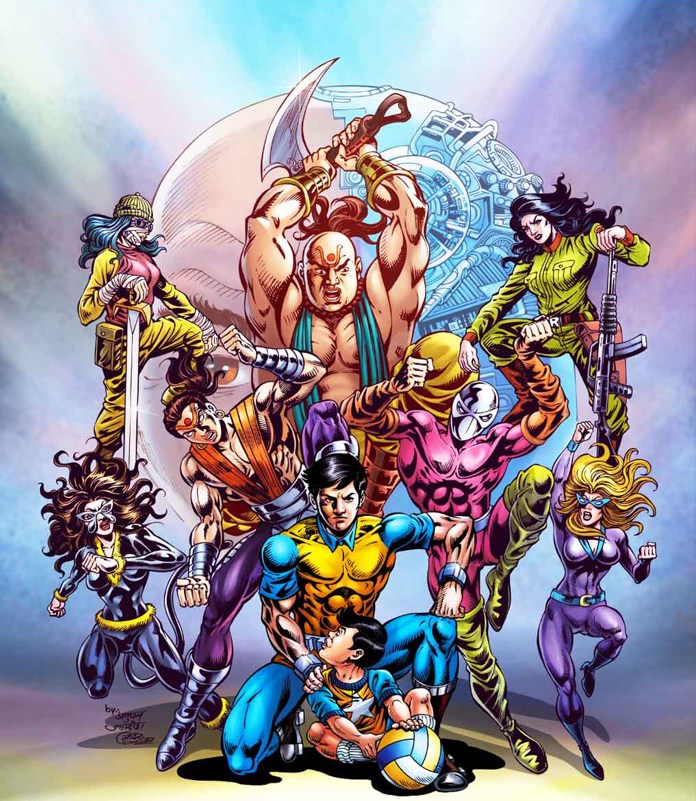 Sampoorn Balcharit Collectors Edition - New Cover By Anupam Sinha - Raj Comics By Manish Gupta.