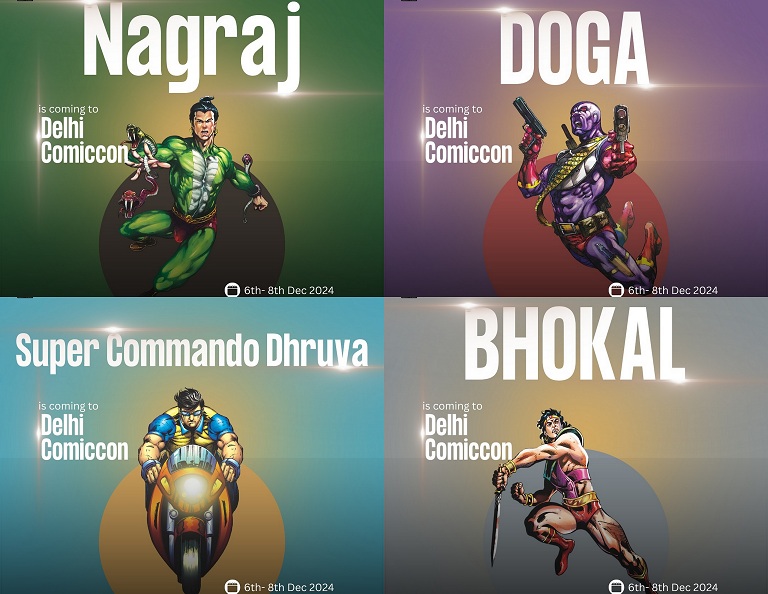 Superheroes Of Raj Comics