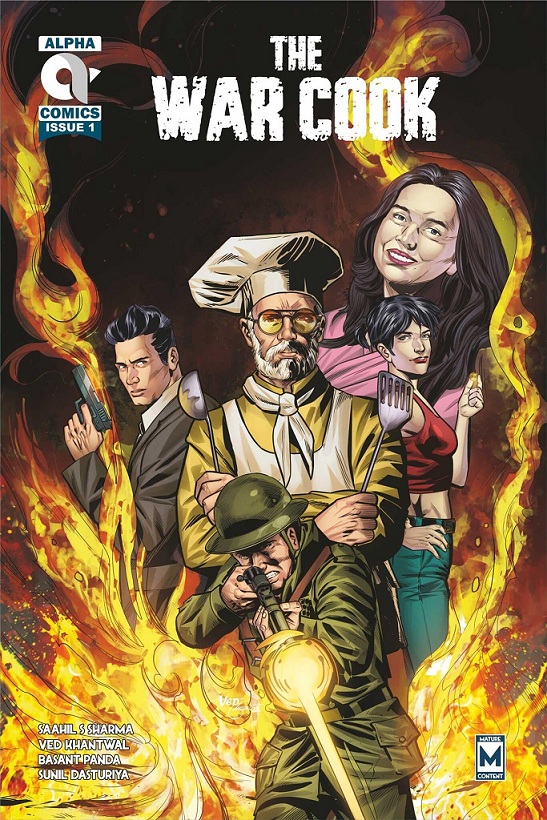 THE WAR COOK - ISSUE 1 - ENGLISH ALPHA COMICS - NEW RELEASE